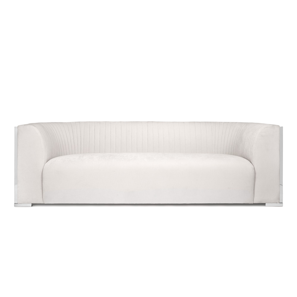 Bergen sofa: Contessa-Vanilla color 